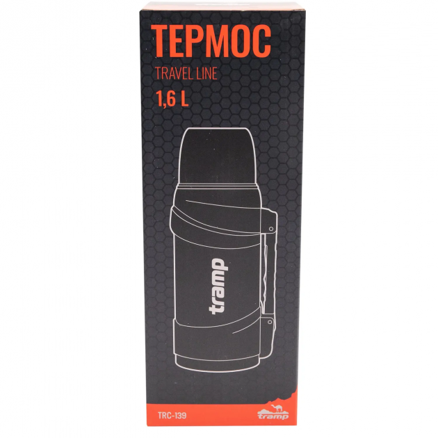 Термос Tramp Travel Line 1,6 л металлик - фото 8 Термос Tramp Travel Line 1,6 л металлик - фото 8