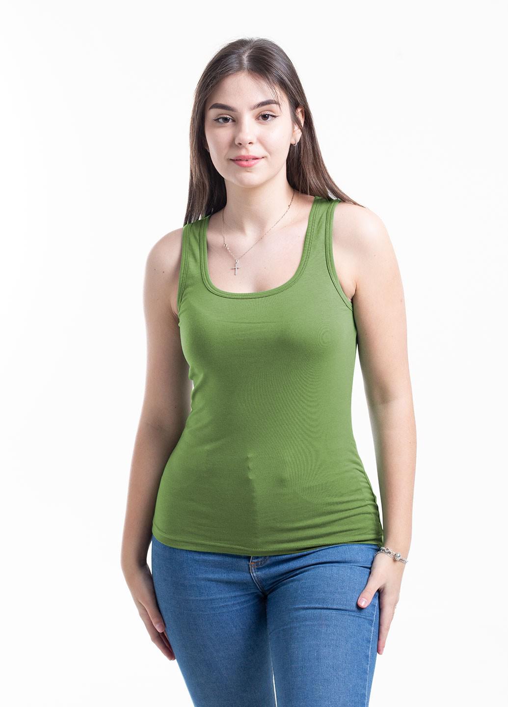 Майка женская Наталюкс M Оливковый (4121328010831)