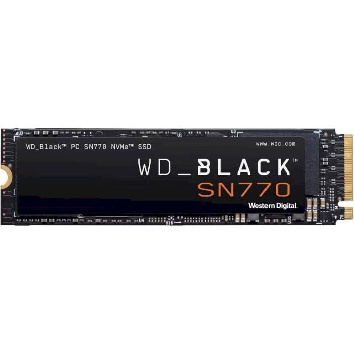 SSD-накопичувач Western Digital WD Black SN770 500 ГБ M.2 (WDS500G3X0E) - фото 2