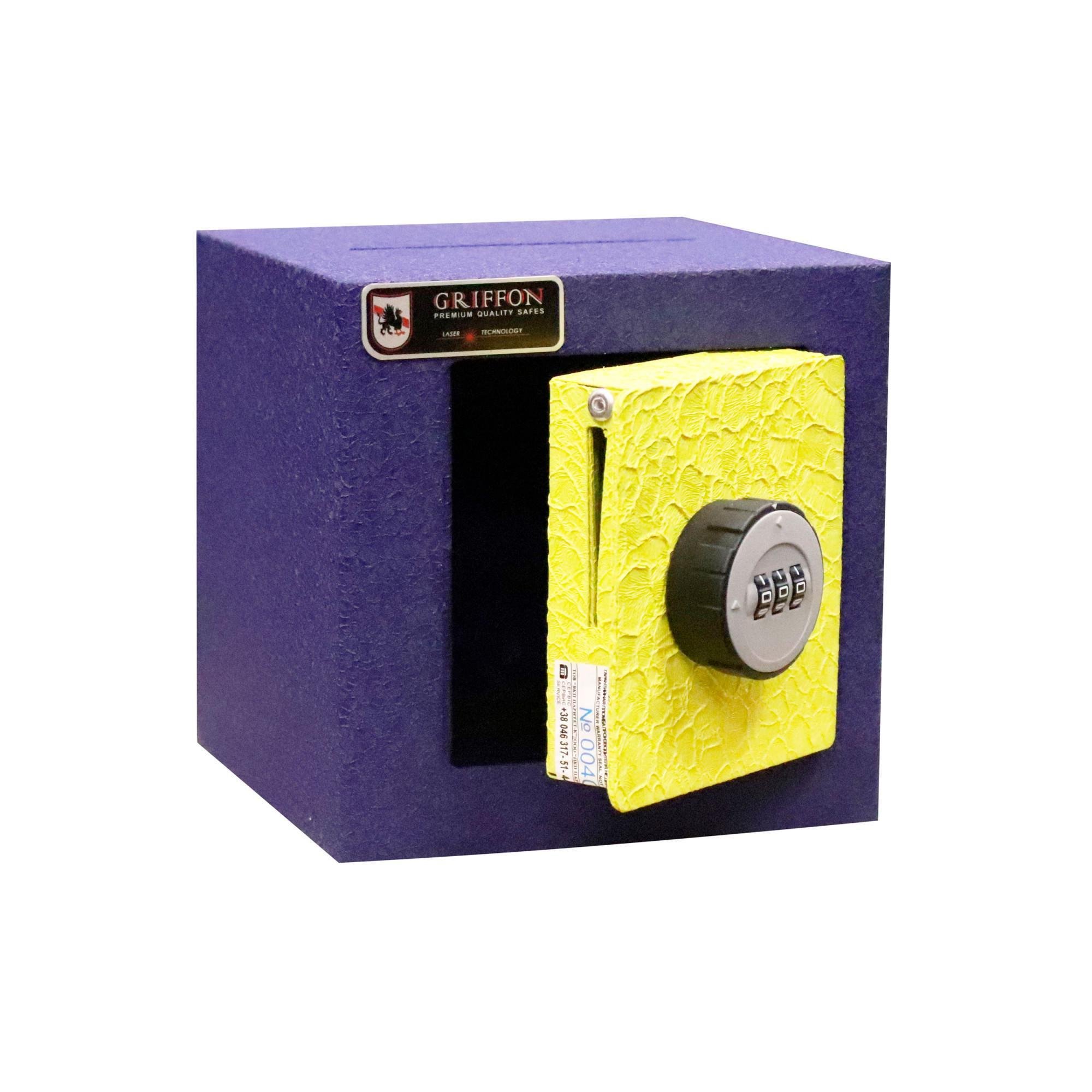 Сейф дитячий Griffon LS.15.C Yellow/Blue (29190176) - фото 2 Сейф дитячий Griffon LS.15.C Yellow/Blue (29190176) - фото 2