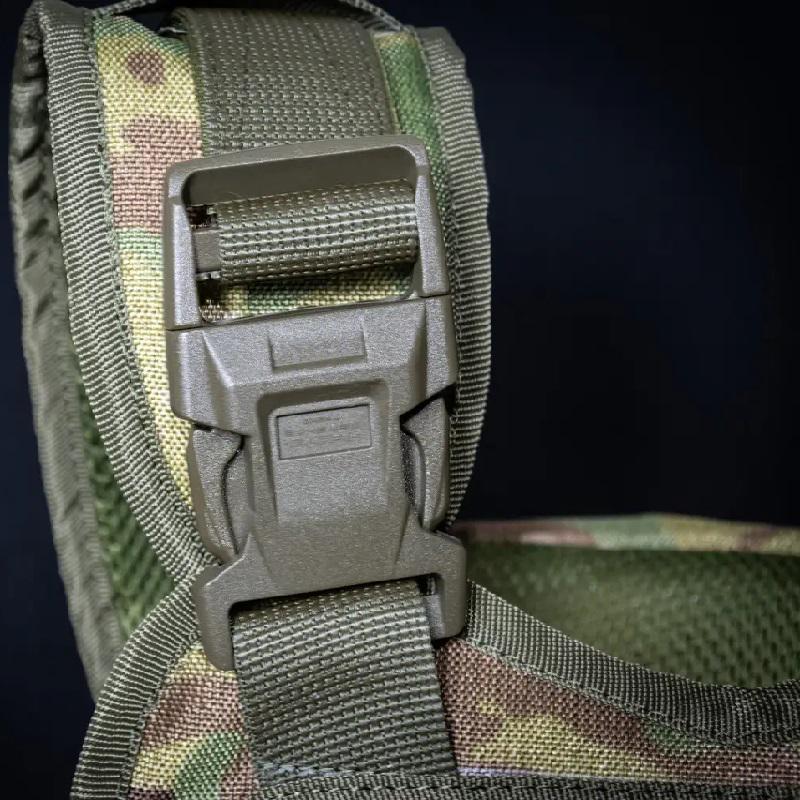 Плитоноска Kirasa KI1044 зі швидким скиданням кордура Multicam (27986) - фото 9 Плитоноска Kirasa KI1044 зі швидким скиданням кордура Multicam (27986) - фото 9