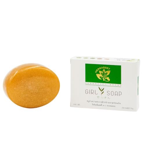 Мыло для интимной гигиены Herbasset brand Girl Soap на травах 70 г (10-1-6010046633)