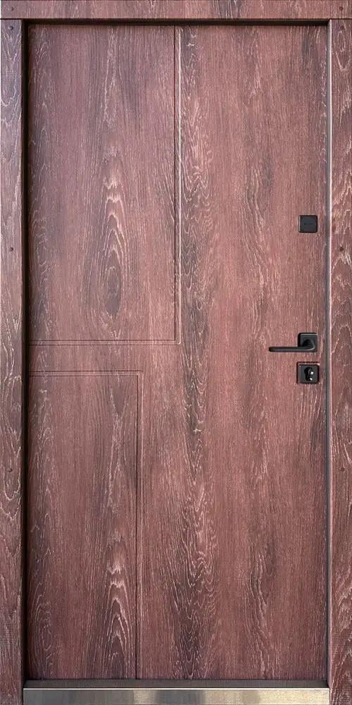 Двері вхідні вулиця АРТ СТРІТ СТ-104 860х2050 мм RAL 1450/Дуб портовий (23599647) - фото 2 Двері вхідні вулиця АРТ СТРІТ СТ-104 860х2050 мм RAL 1450/Дуб портовий (23599647) - фото 2