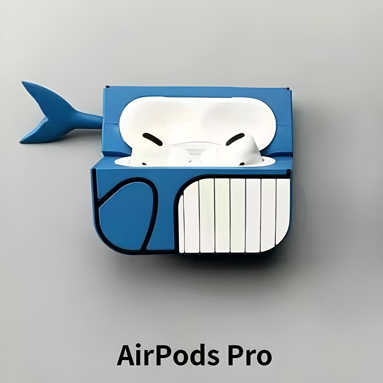 Чохол для навушників AirPods PRO 2 силіконовий Синій - фото 9