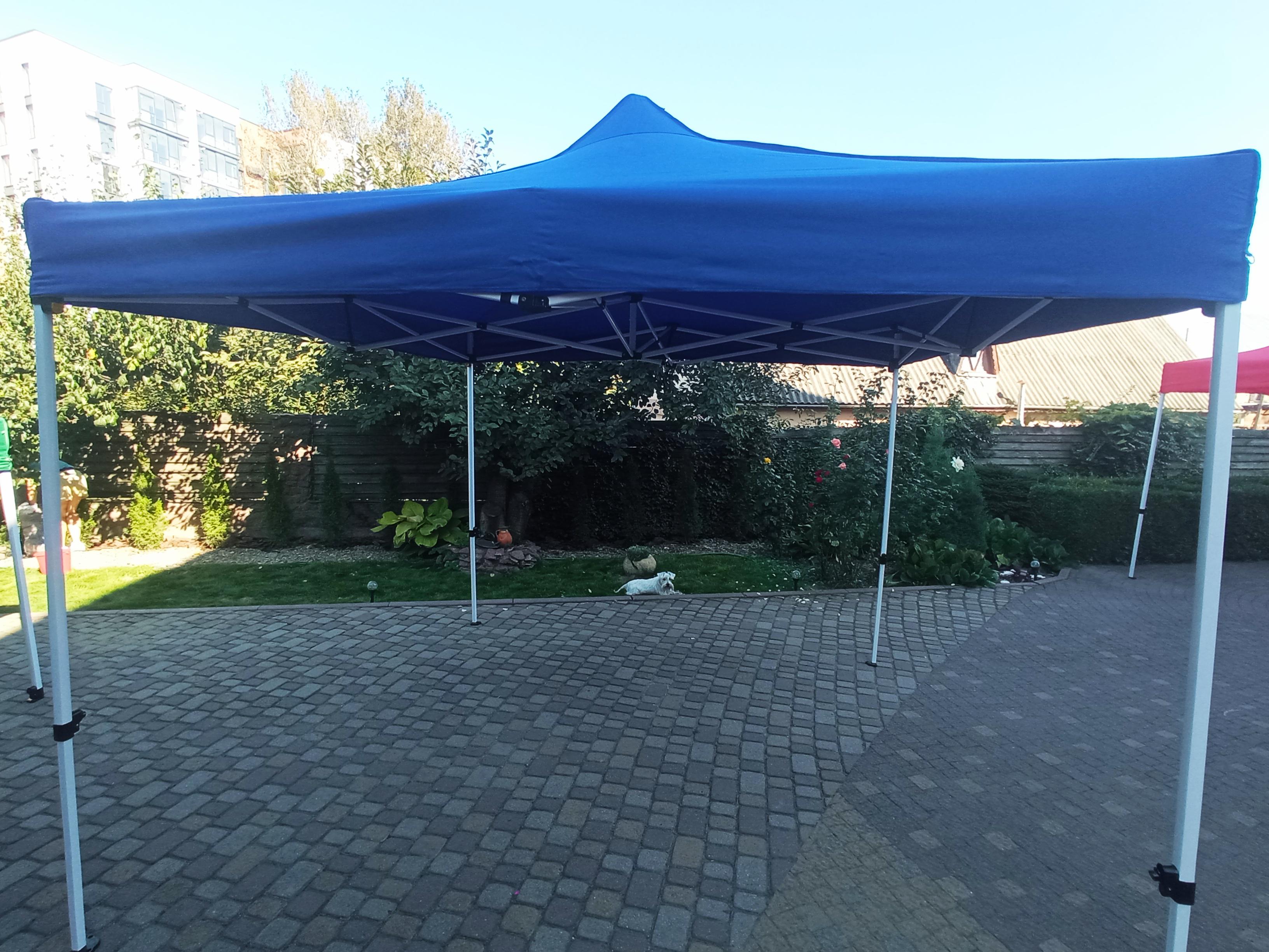 Палатка раздвижная усиленная 3х3 м Зеленый - фото 3 Палатка раздвижная усиленная 3х3 м Зеленый - фото 3