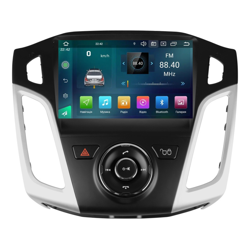 Магнитола штатная CYCLONE C9-006 DVR DSP Carplay 2/32 GB для Ford Focus 2011-2019 г. (AR-81051)