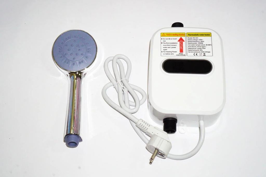 Водонагрівач-душ електричний термостатичний із терморегулятором AQUA-JET 3,5 кВт (RX-021) - фото 10