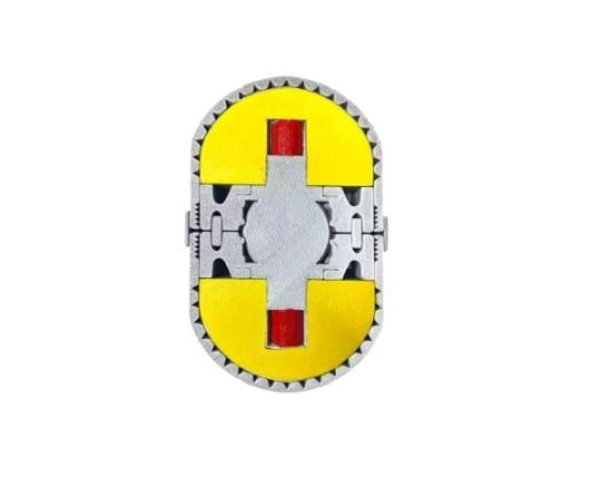 Макет протипіхотного фугасно-уламкового суббоєприпасу АО-2,5 РТ в розрізі