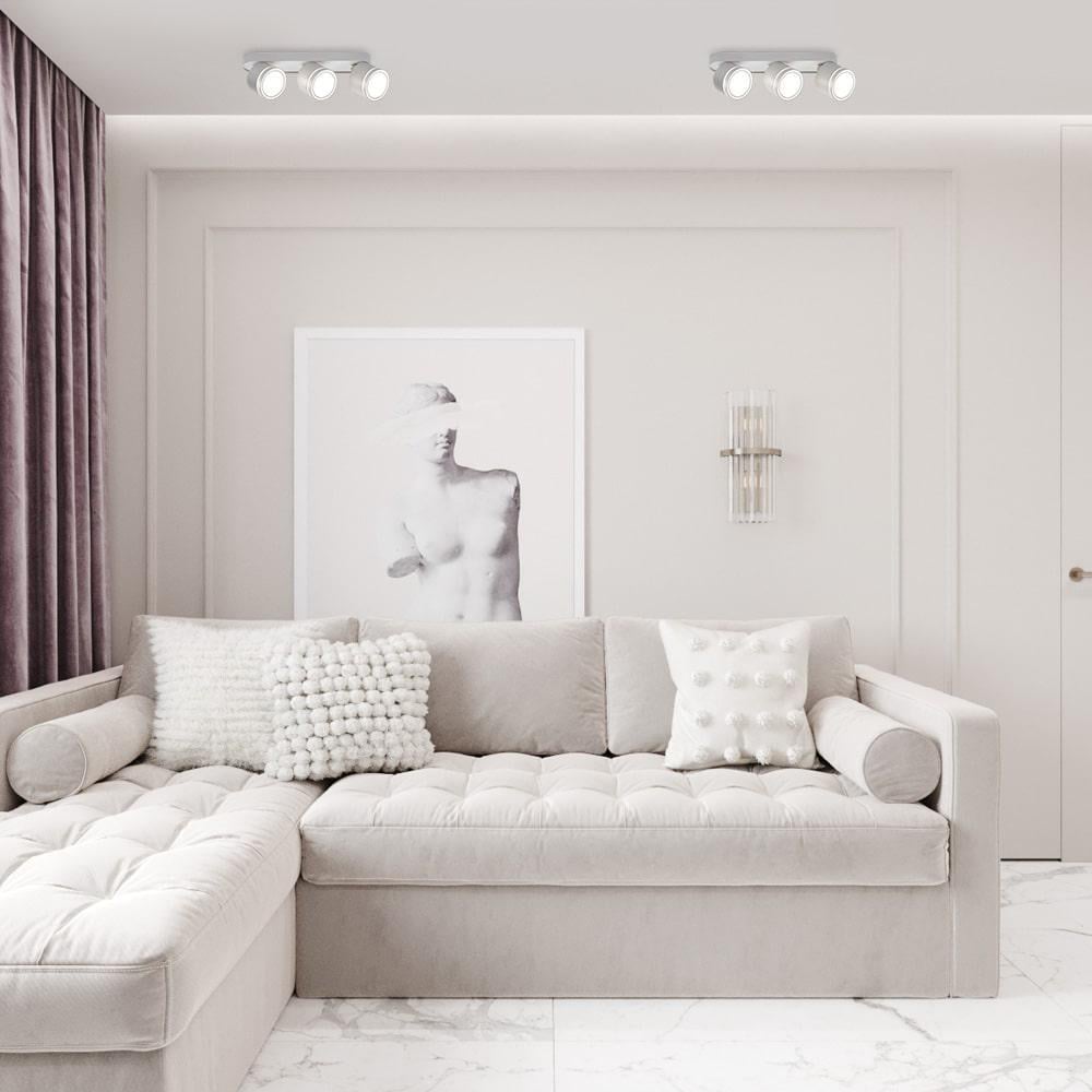 Светильник накладной поворотный Ardero ML418-3 под лампу Белый - фото 15 Светильник накладной поворотный Ardero ML418-3 под лампу Белый - фото 15