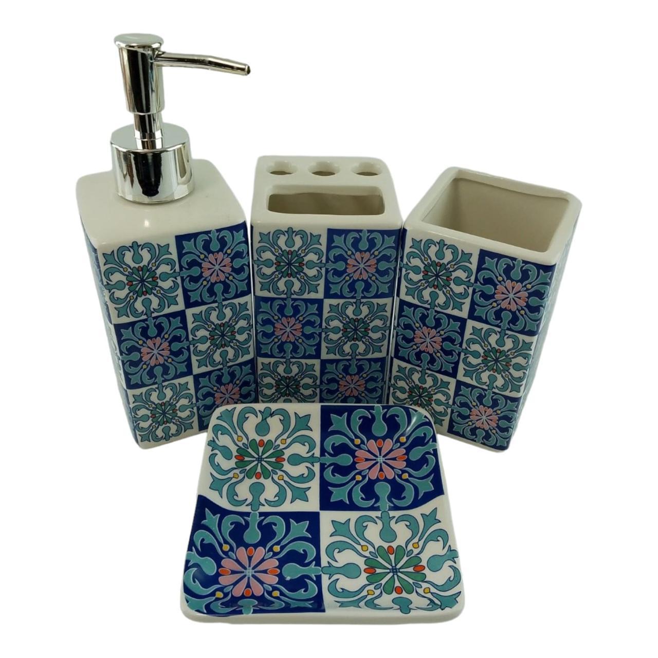 Набір для ванної керамічний Фреска (35086A)