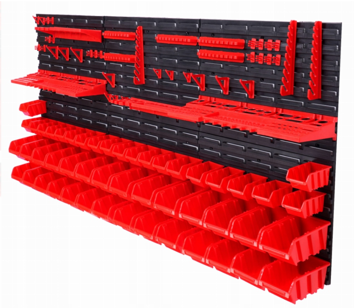 Дошка для зберігання інструментів 170х78 см. Kraft&Dele KD11861 органайзер для інструментів з контейнерами і гачками