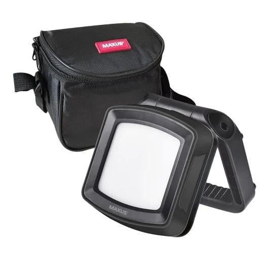Прожектор-повербанк Maxus Portable Emergency LED Light 8W 4100K IP65 5000 mAh Black (MAX-8W-BLK-EM) - фото 2 Прожектор-повербанк Maxus Portable Emergency LED Light 8W 4100K IP65 5000 mAh Black (MAX-8W-BLK-EM) - фото 2