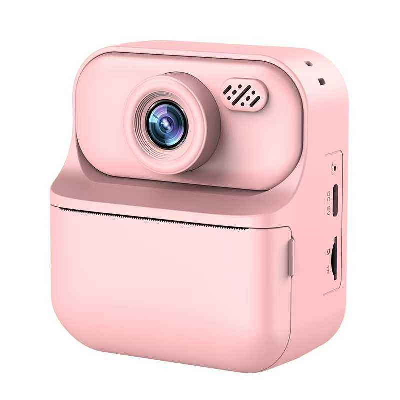 Детская фотокамера с термопринтером S1 Pink