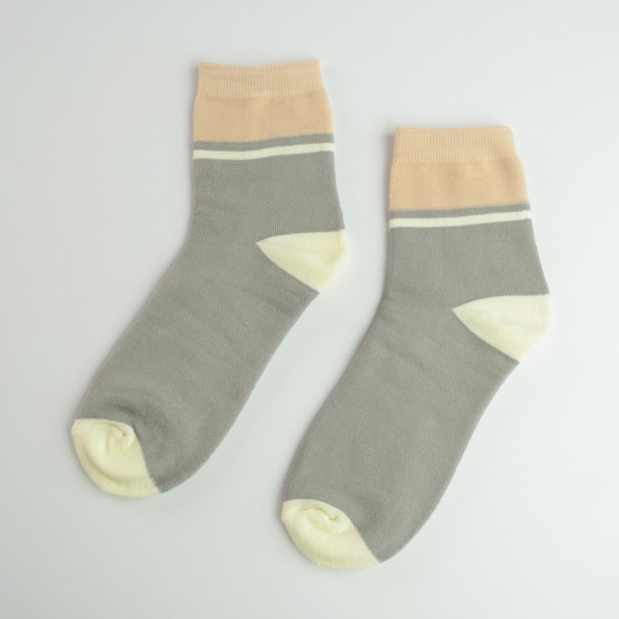 Носки теплые женские GM Textile классические в полоску высокие р. 36-41 Серый с бежевым (gm-socks-g-2w-gwbezh) Носки теплые женские GM Textile классические в полоску высокие р. 36-41 Серый с бежевым (gm-socks-g-2w-gwbezh)