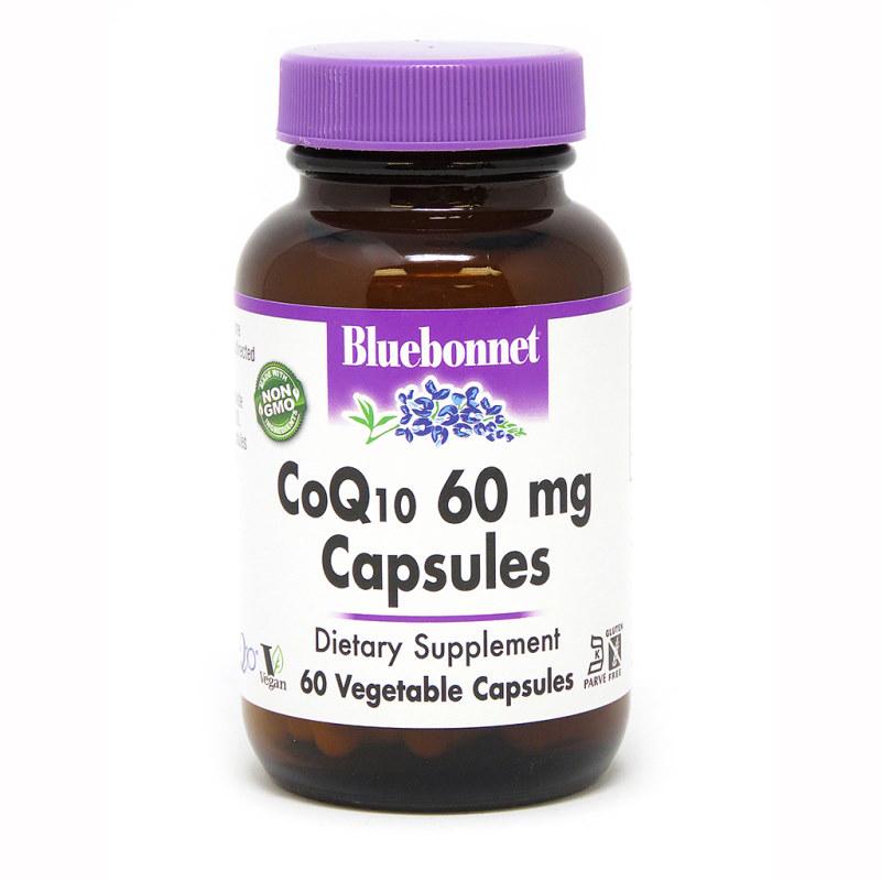 Натуральна добавка Bluebonnet Nutrition CoQ10 60 мг 60 вегакапс. (5088)