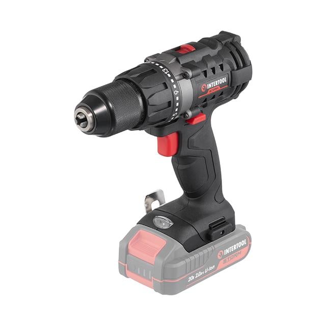 Дриль-шуруповерт акумуляторний 20 В 50 Nm 0-450/0-1700 об/хв 2-13 мм без ЗП та АКБ (WT-9351)