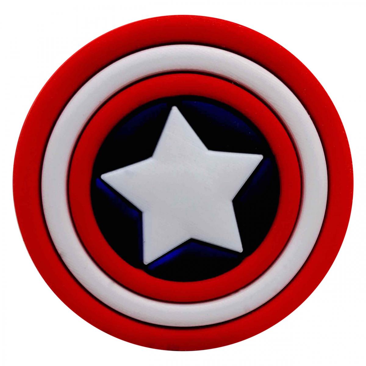 Попсокет PopSocket 3D ZucZug Логотип капитана Америки держатель для телефона