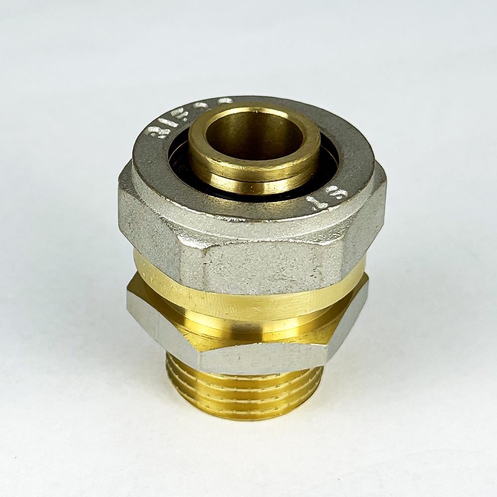 Згін з зовнішнім різьбленням з проточкою SANTAN 20х1/2" (38864) - фото 3 Згін з зовнішнім різьбленням з проточкою SANTAN 20х1/2" (38864) - фото 3