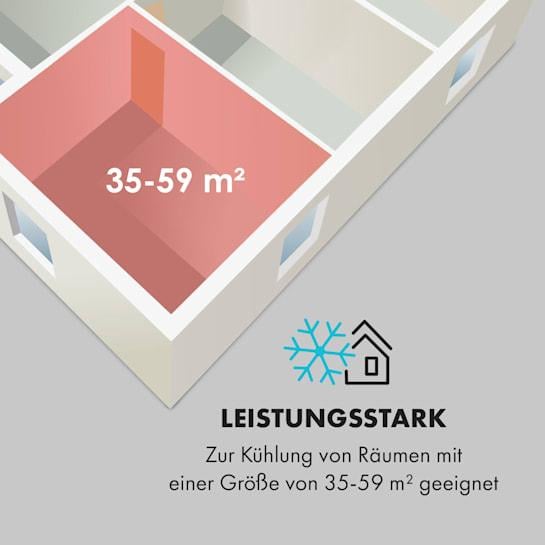 Кондиціонер фреоновий мобільний KLARSTEIN Kraftwerk Smart 12K 3в1 12000 BTU керування через додаток Білий - фото 5 Кондиціонер фреоновий мобільний KLARSTEIN Kraftwerk Smart 12K 3в1 12000 BTU керування через додаток Білий - фото 5