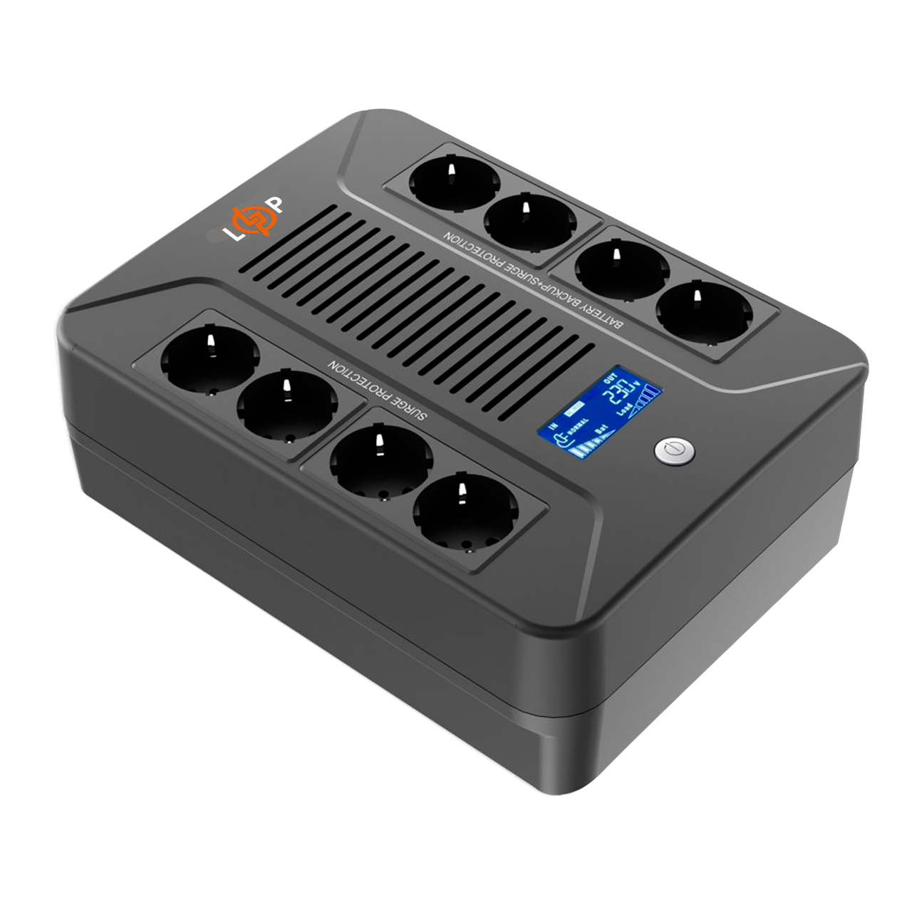 ИБП линейно-интерактивный LogicPower LP-UL850VA-8PS 480 Вт - фото 1 ИБП линейно-интерактивный LogicPower LP-UL850VA-8PS 480 Вт - фото 1