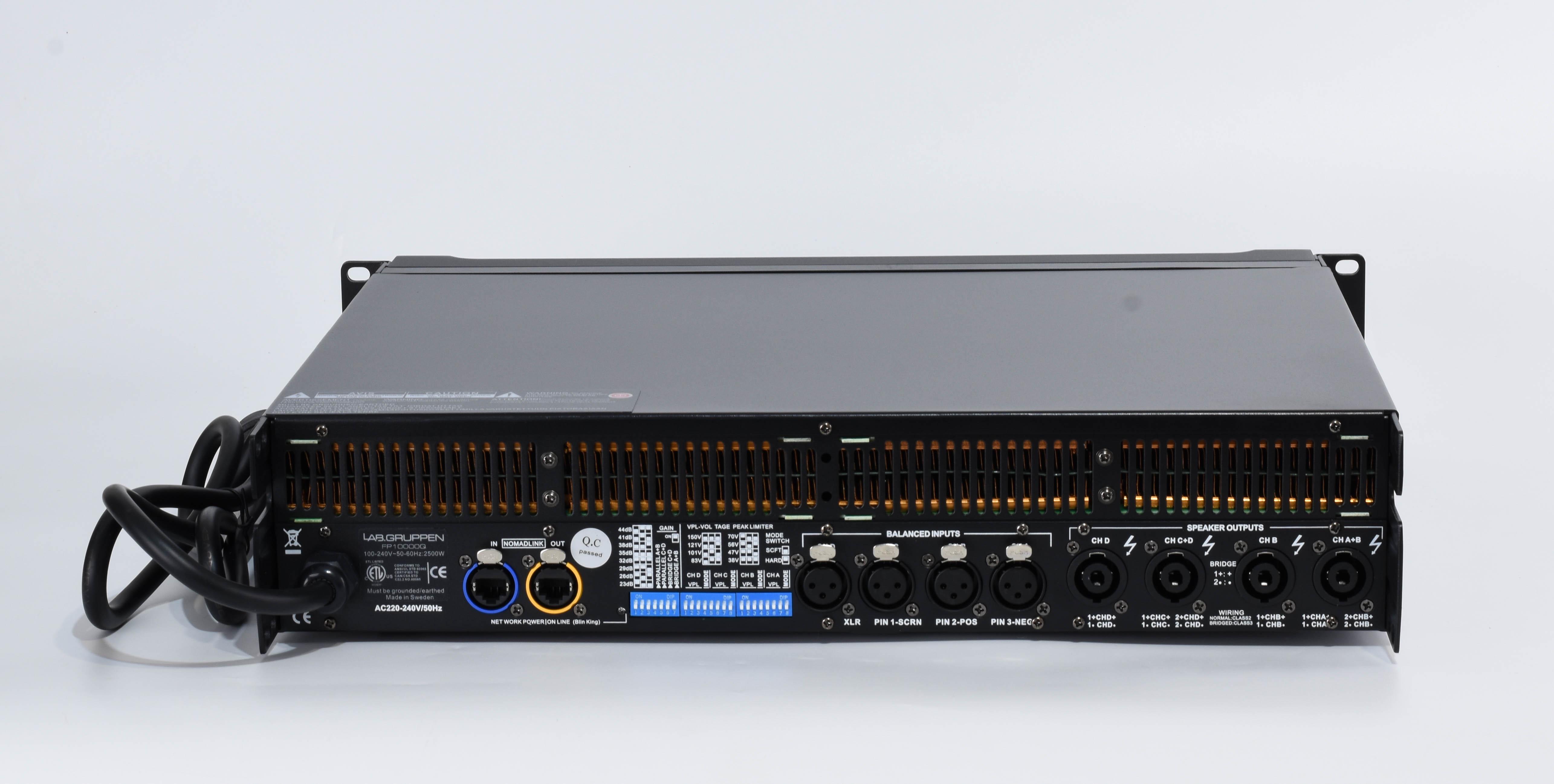 Усилитель мощности импульсный LAB.GRUPPEN FP10000Q 4х2100 Вт (0054) - фото 3