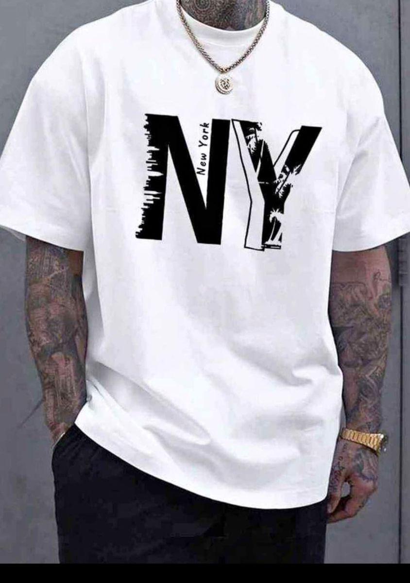 Футболка мужская с принтом Pin-000-420 повседневная XL Белый (2664092913)