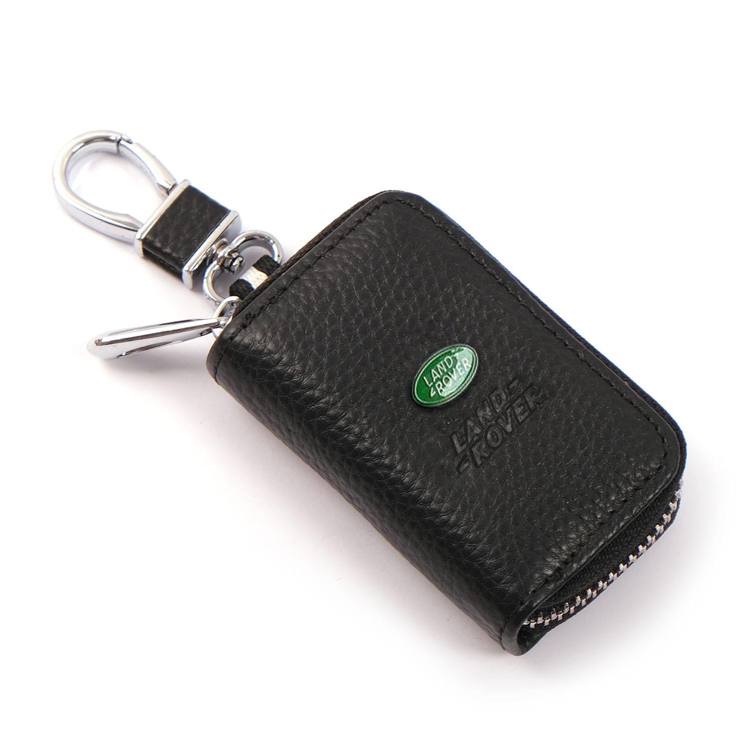 Чехол для ключей с карабином Land Rover кожа (612775)