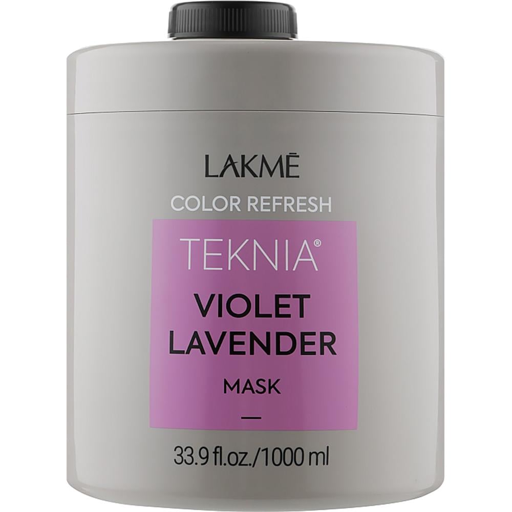 Маска для обновления цвета фиолетовых оттенков волос Lakme Teknia Color Refresh Violet Lavender Mask 1000 мл (44281)