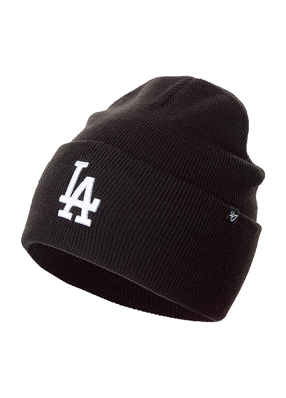 Шапка мужская 47 Brand MLB LOS ANGELES DODGERS Черный (B-HYMKR12ACE-BKA)