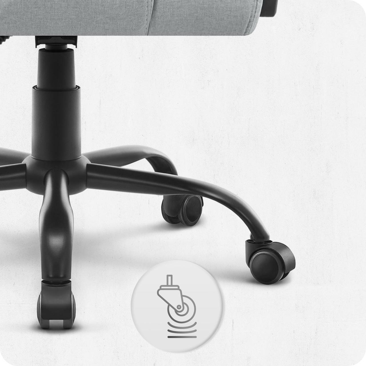 Крісло офісне Cabro C505 тканина Grey - фото 6