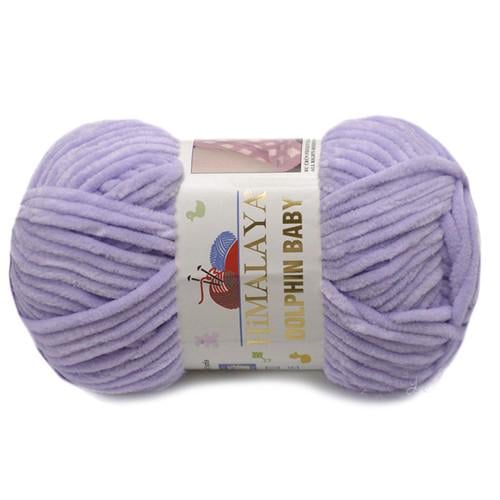 Пряжа велюровая Himalaya Dolphin Baby 80305 сиреневый (2430) Пряжа велюровая Himalaya Dolphin Baby 80305 сиреневый (2430)