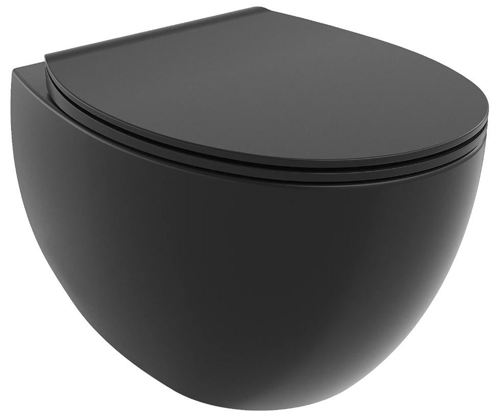Унитаз подвесной Mexen EGG Black Matt (2619562738)
