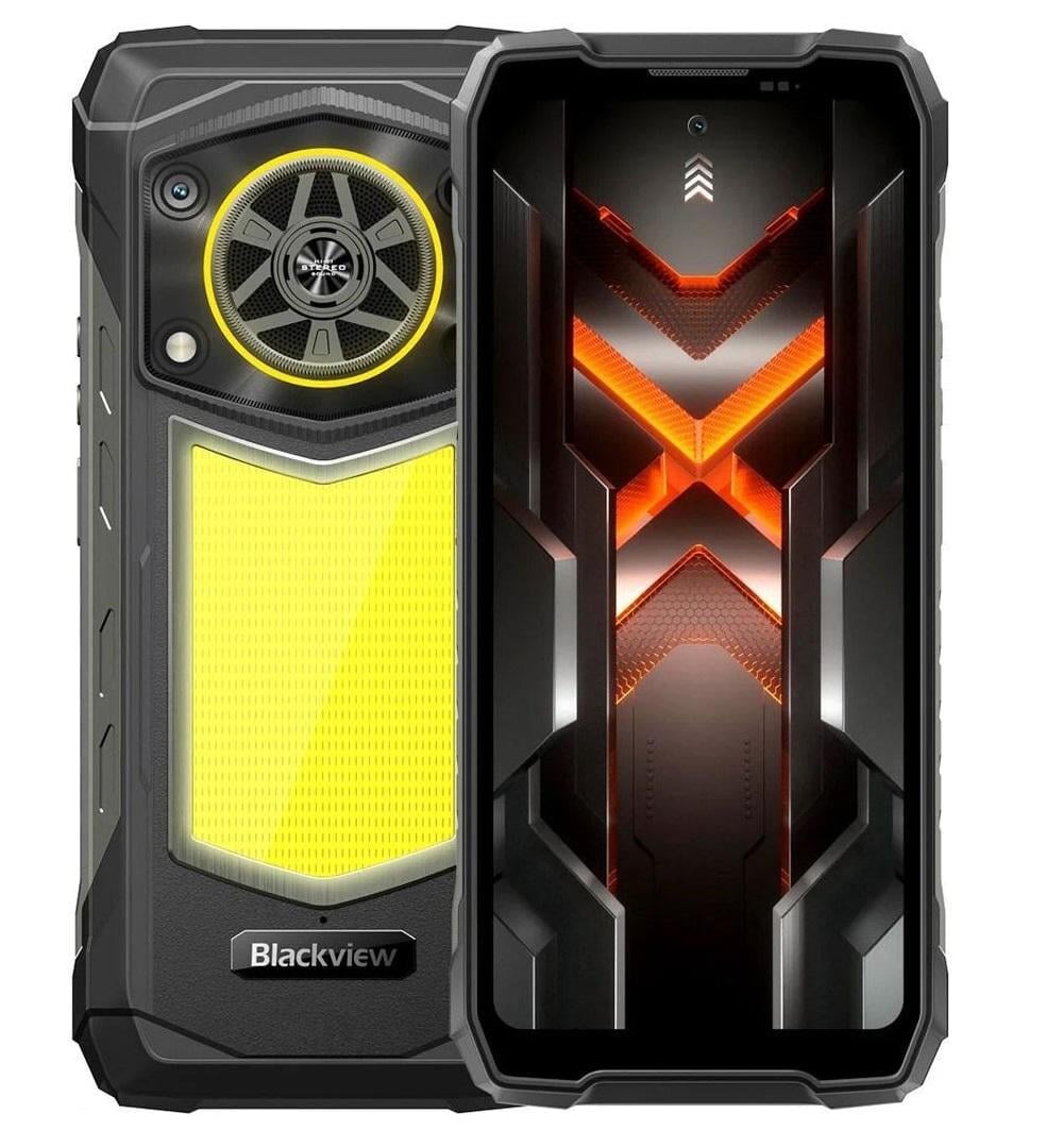 Смартфон Blackview ROCK 5 6,78" HD+ 12/256 Гб 22000 mAh с ночным видением Black (ROCK_5_12_265_BK)