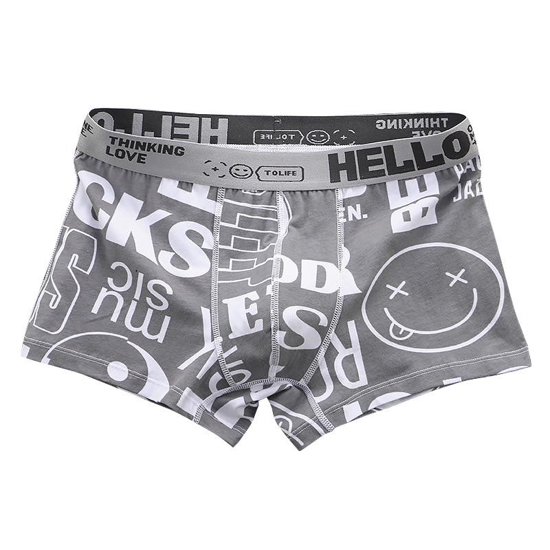 Трусы мужские Lesko PA-3187 боксеры XL Gray (22391873) Трусы мужские Lesko PA-3187 боксеры XL Gray (22391873)