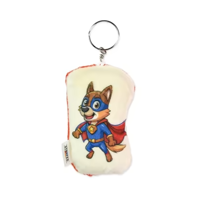 Брелок плюшевый Strateg Супер пес (60906 2000000002262)