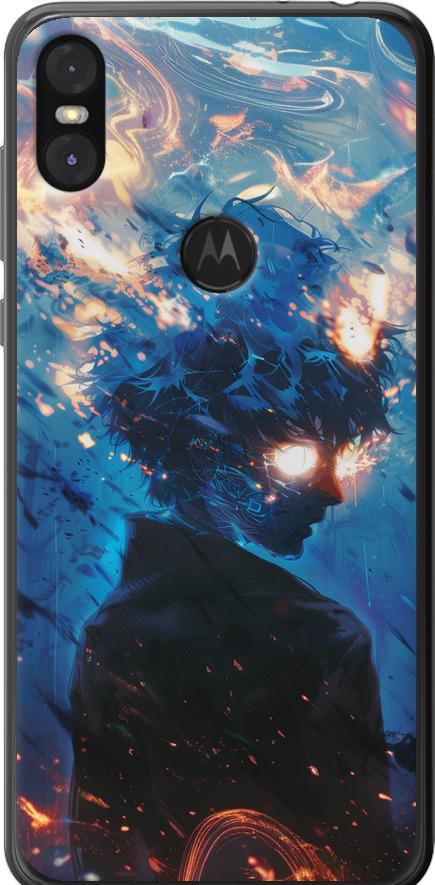 Чехол на Motorola One Сатору Годжо (6129u-1589-42517)