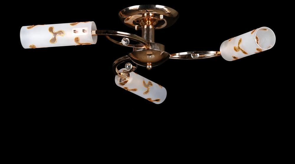 Люстра с плафонами Ray L82404/3 FGD (IR005467) Люстра с плафонами Ray L82404/3 FGD (IR005467)