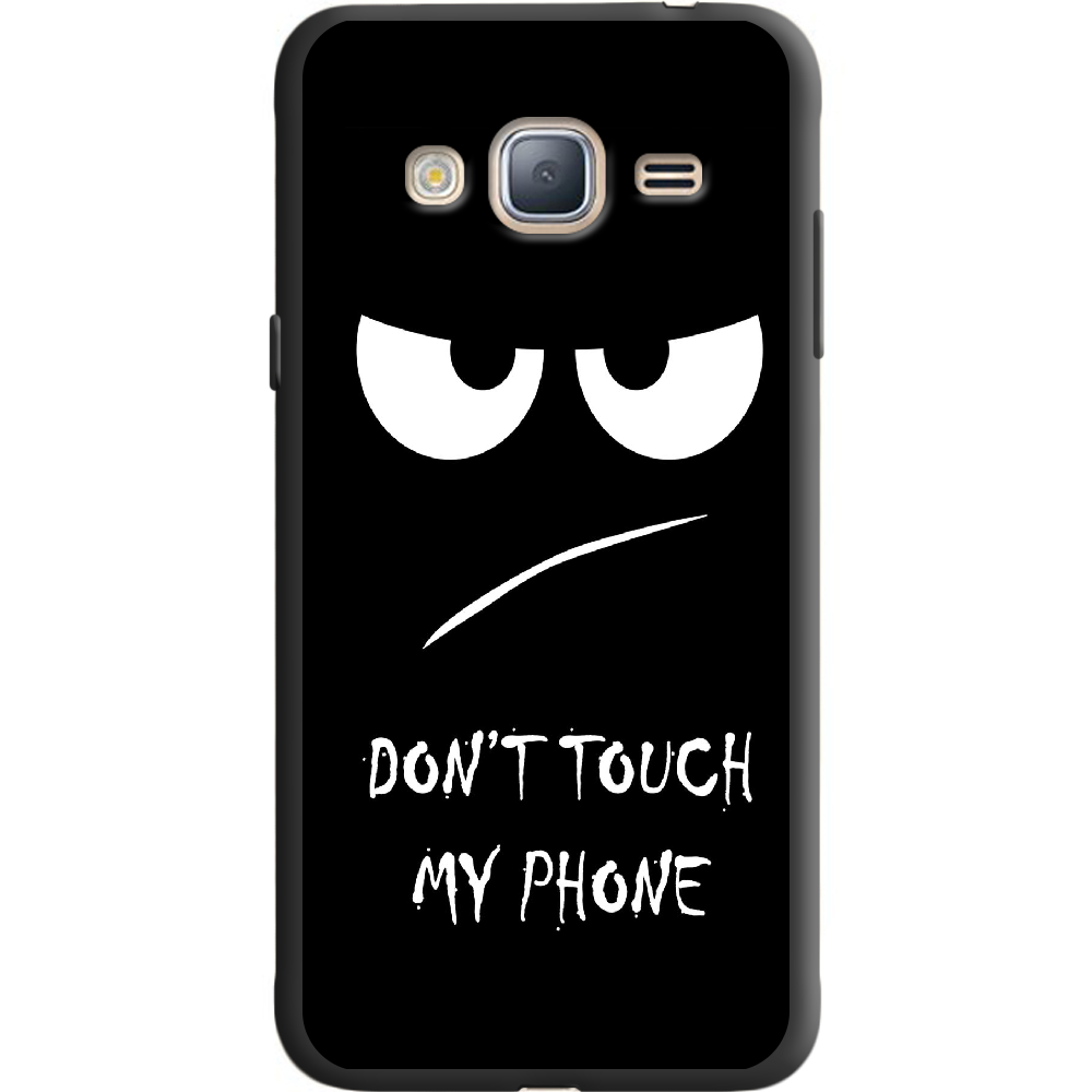 Чехол BoxFace Samsung J320 Galaxy J3 Don't Touch my Phone Черный силикон (24962-up535-36110) Чехол BoxFace Samsung J320 Galaxy J3 Don't Touch my Phone Черный силикон (24962-up535-36110)