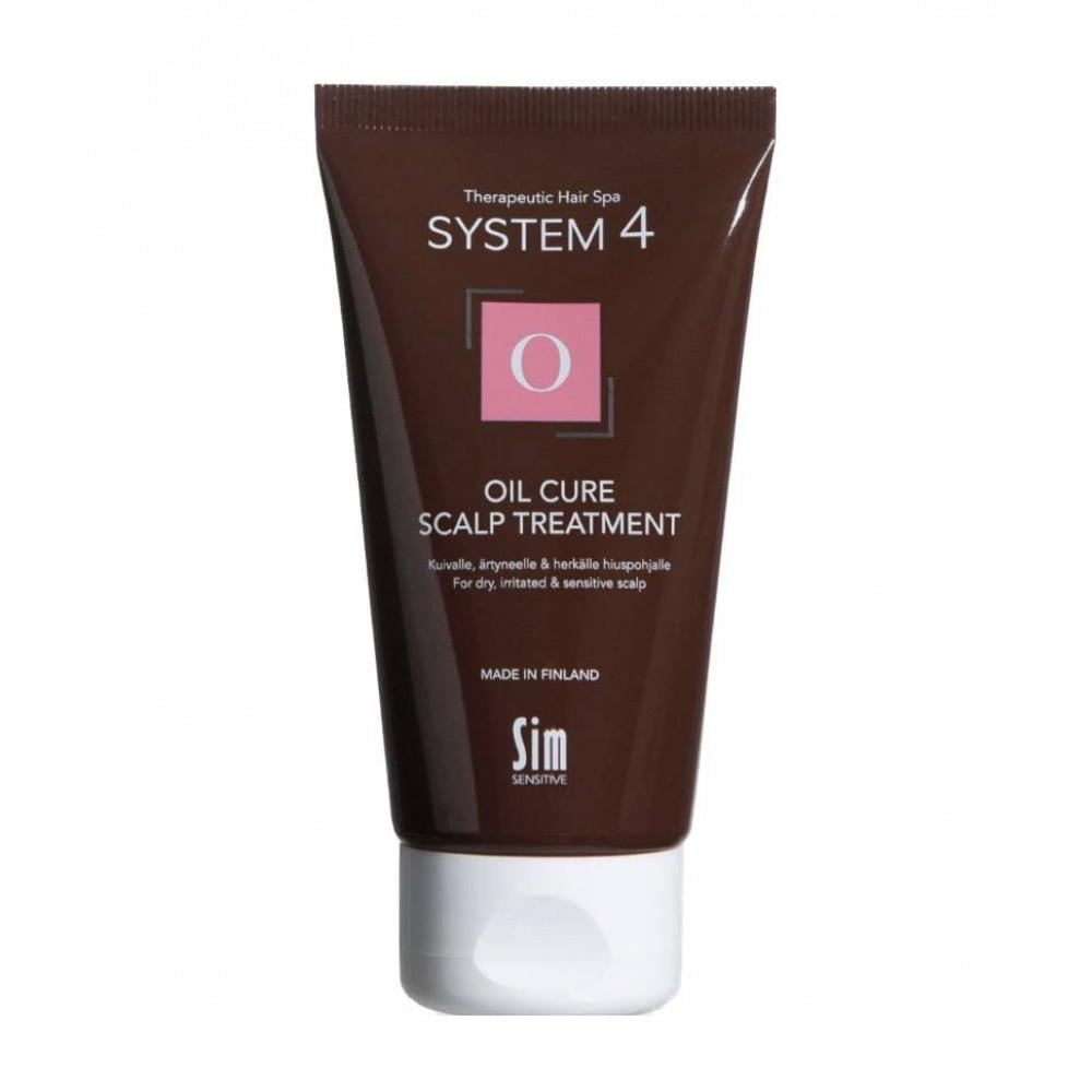 Пилинговая маска для кожи головы SIM Sensetive System 4 Oil Cue Scalp treatment O 75 мл (1873401979)