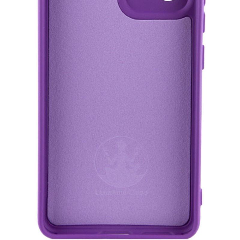 Противоударный Чехол Silicone Cover Lakshmi Full Camera (A) для Samsung Galaxy A34 5G Фиолетовый / Purple - фото 4