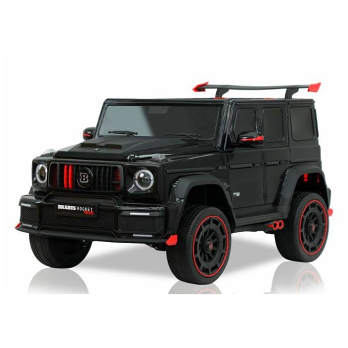 Детский электромобиль джип двухместный Mercedes Brabus Bambi M 6404EBLR-2 24V Черный (1876982769)