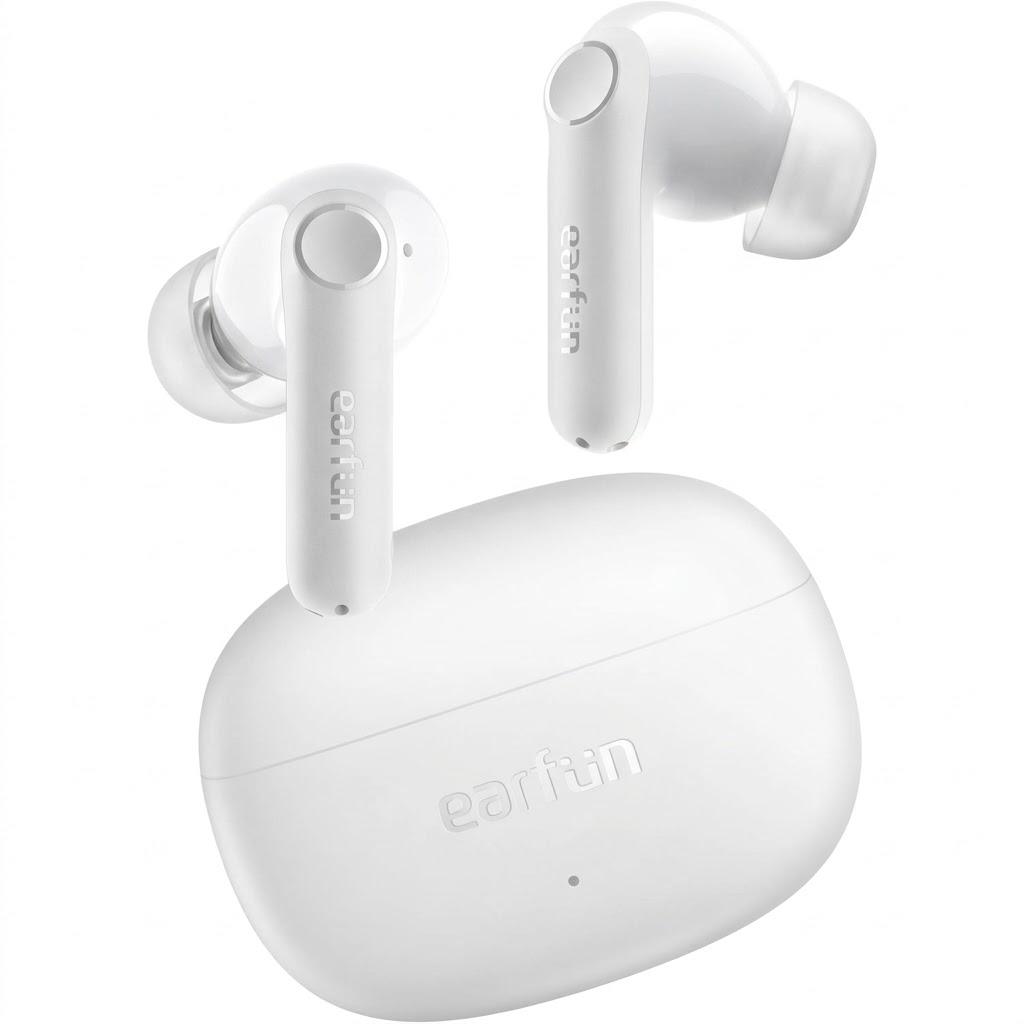 Навушники бездротові TWS EarFun TW205 Air Life з мікрофоном та сенсорним керуванням Білий (33245385)