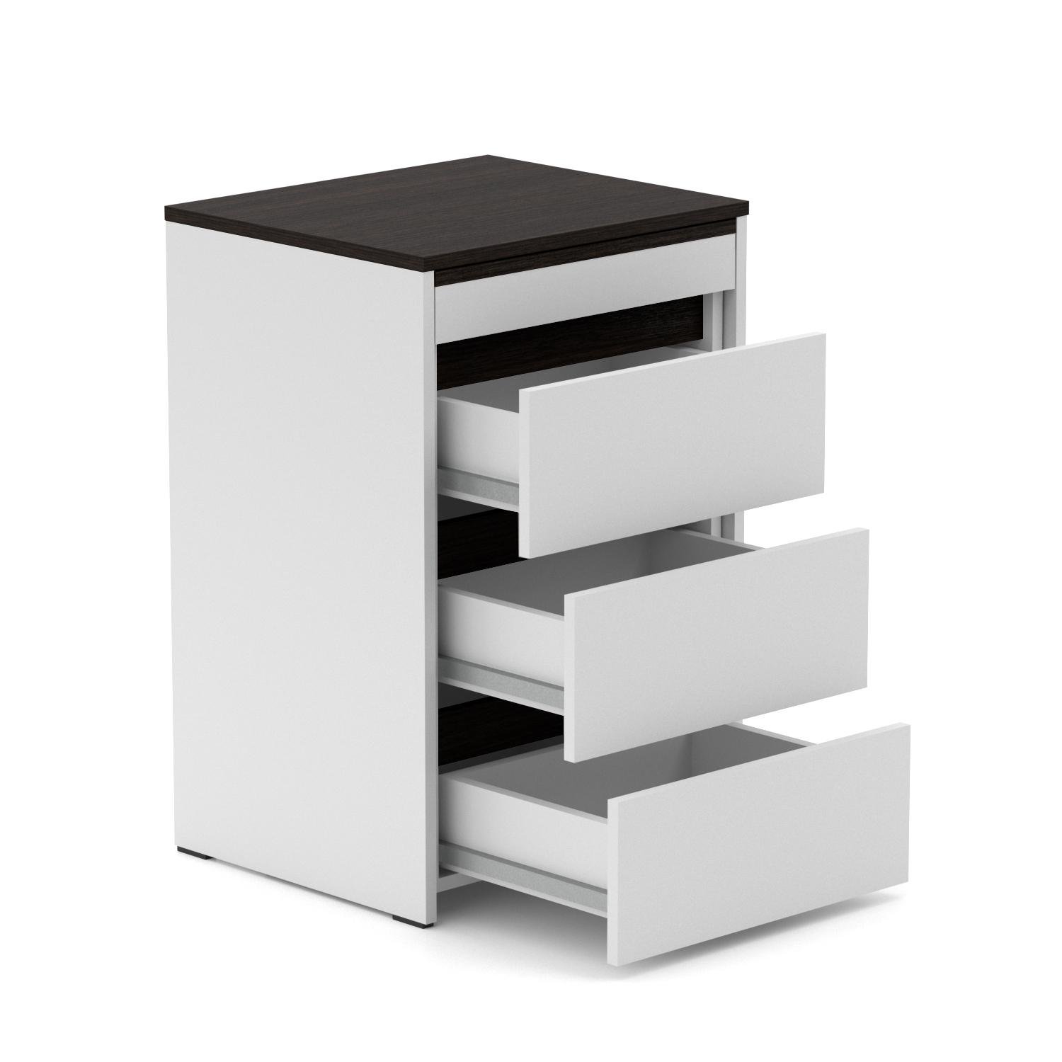 Стіл трансформер комод Shiron Knap Knap письмовий Білий/Венге (S202010320) - фото 3