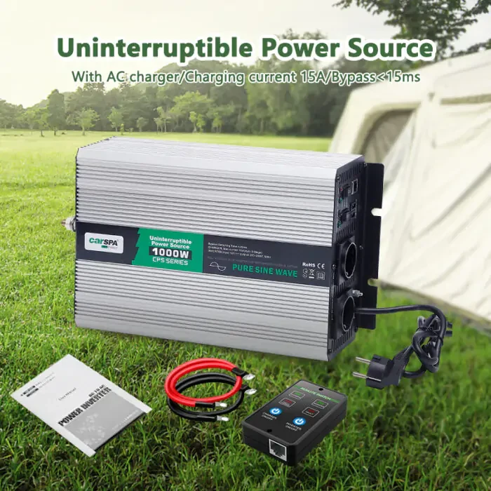 Инвертор с чистой синусоидой 1000w 12/230 V со встроенной зарядкой 10 A 12 V (4082740) - фото 3 Инвертор с чистой синусоидой 1000w 12/230 V со встроенной зарядкой 10 A 12 V (4082740) - фото 3