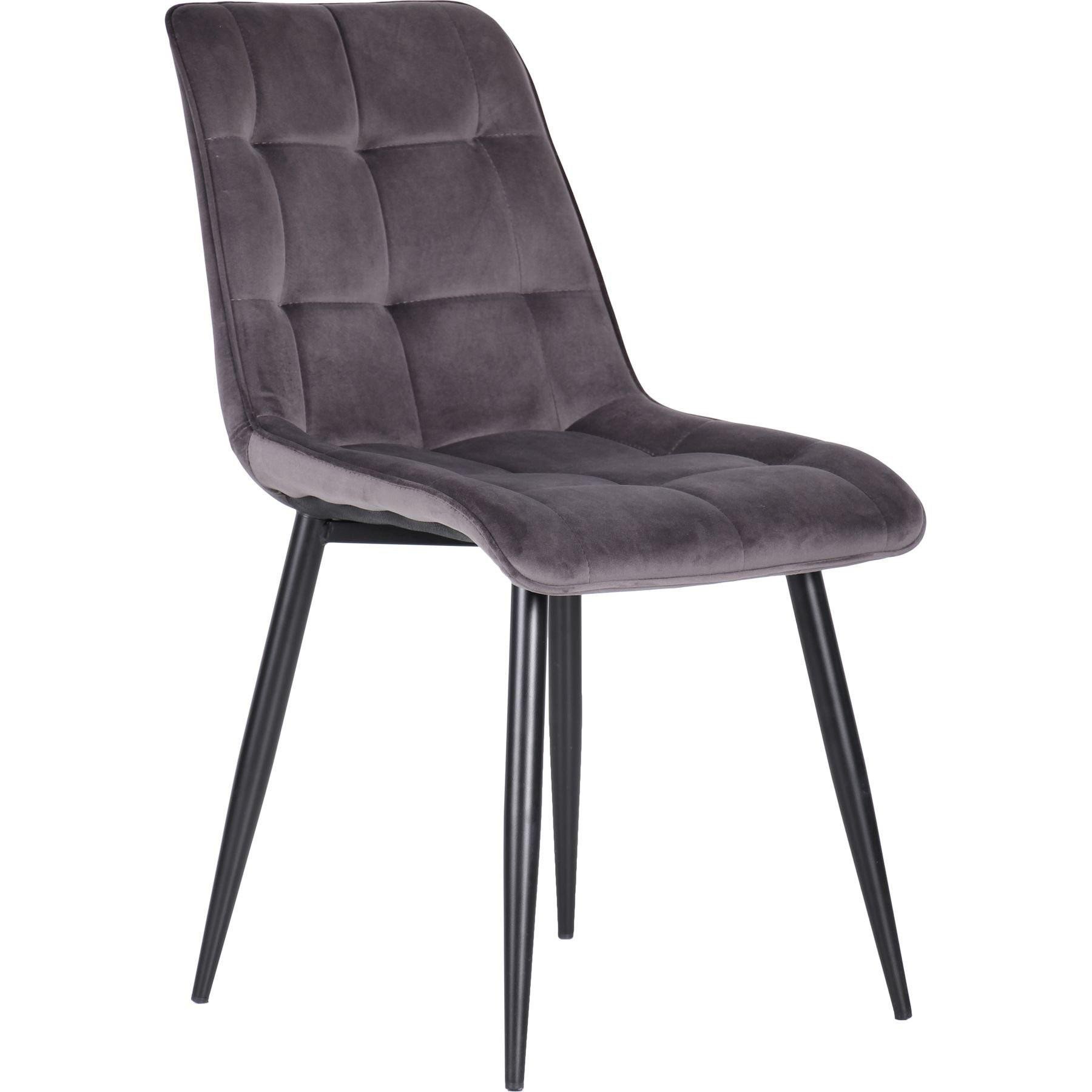 Кухонный стул AMF Arkansas обеденный велюр Dark Grey (00024)