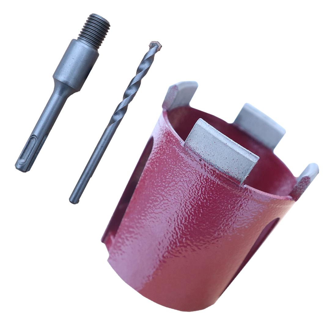 Коронка алмазная для подрозетников с хвостовиком SDS plus 68 мм М16 - фото 1