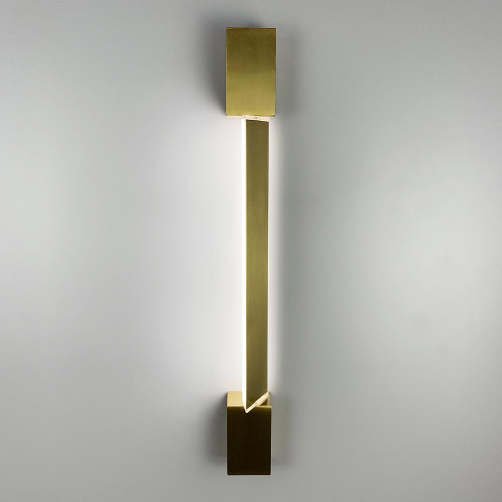 Бра Line.F линейный 73 см Латунь (3056_6265)