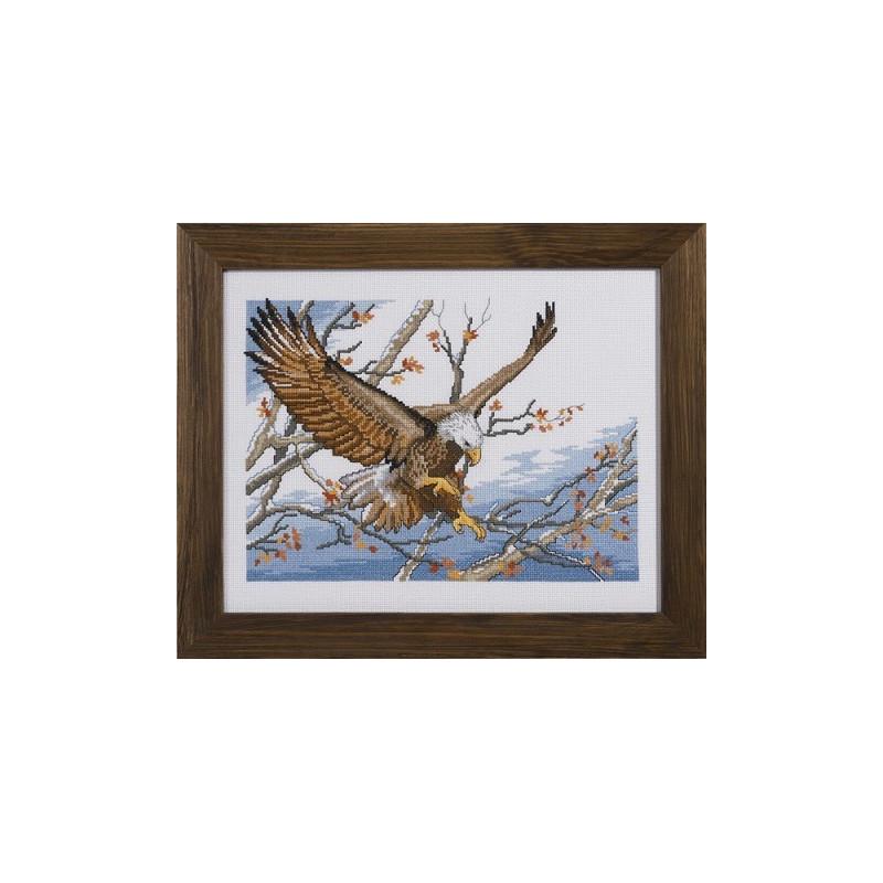 Набор для вышивания крестиком Permin 70-9319 Eagle (23724) Набор для вышивания крестиком Permin 70-9319 Eagle (23724)