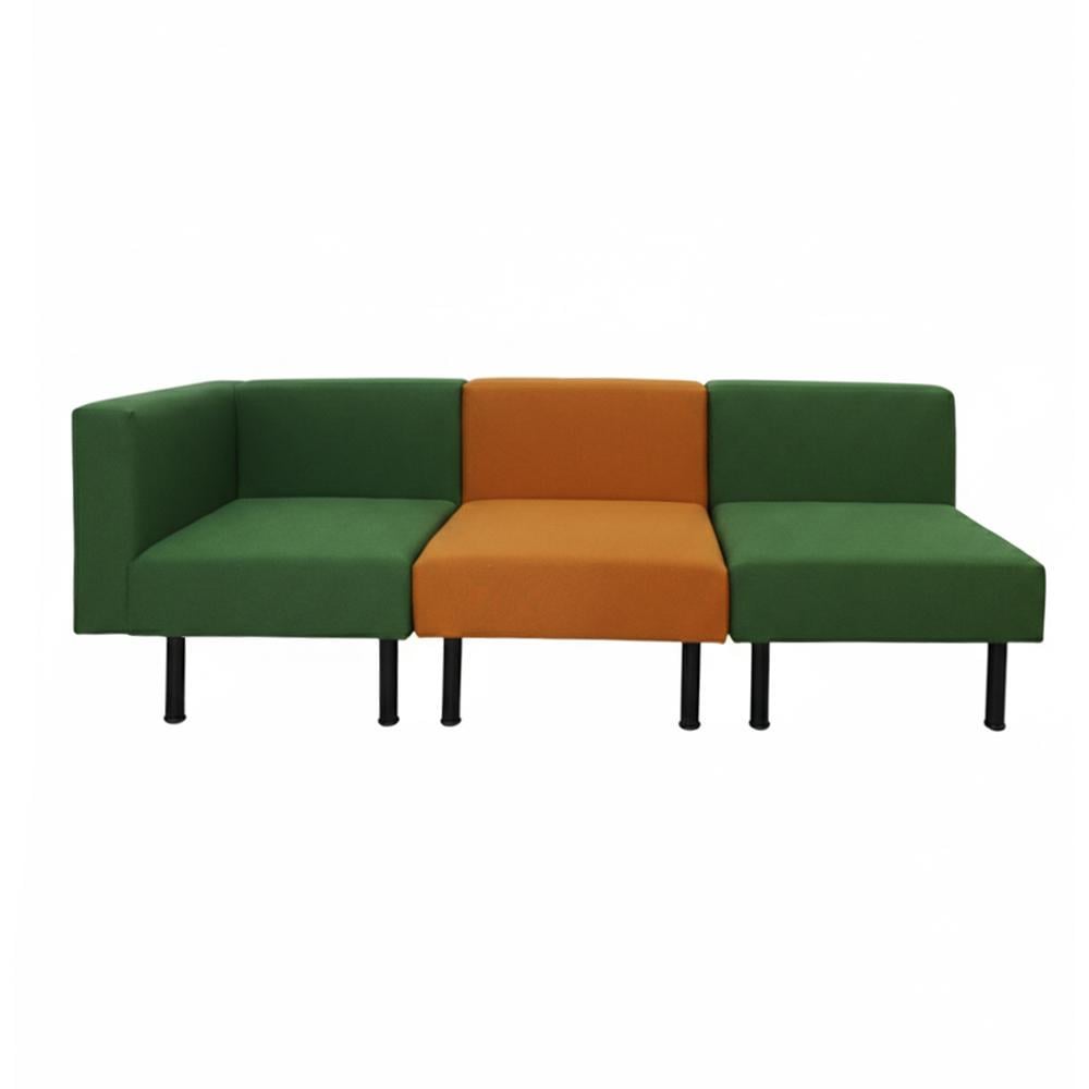 Диван Tetris Orange & Green (три модулі) - фото 6