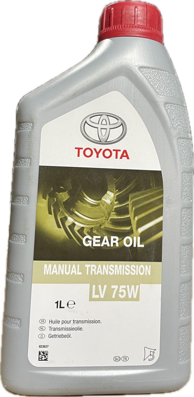Трансмиссионное масло Toyota Manual Transmission LV 75W GL-4 1 л (0888581001) Трансмиссионное масло Toyota Manual Transmission LV 75W GL-4 1 л (0888581001)